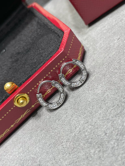 [Clover Jewelry]LOVE DIAMOND EARRINGS