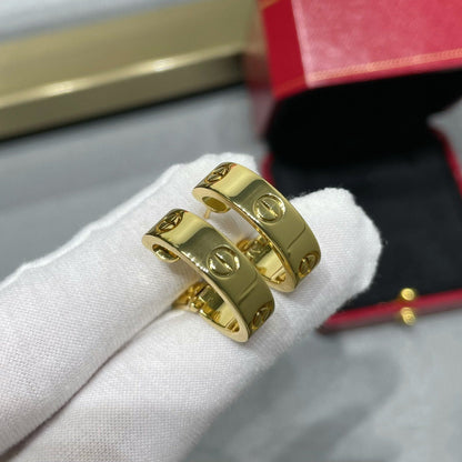 [Clover Jewelry]LOVE 5.5MM EARRINGS