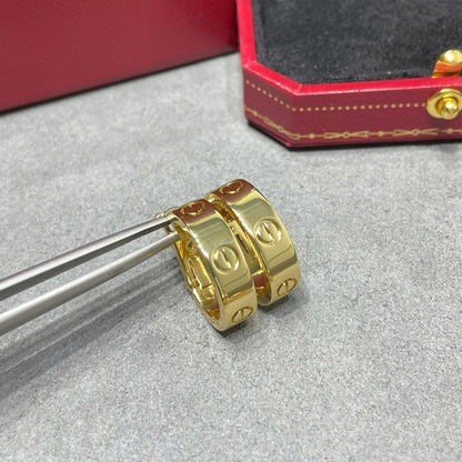 [Clover Jewelry]LOVE 5.5MM EARRINGS