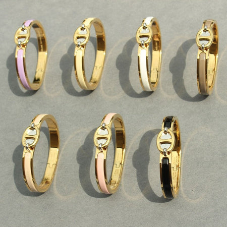 [Clover Jewelry]CLIC CHAINE GOLD BRACELET