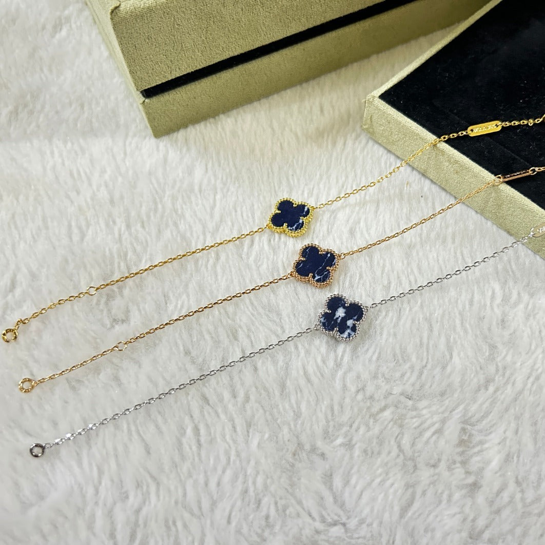 [Clover Jewelry]CLOVER 1 MOTIF PIETERSITE BRACELET