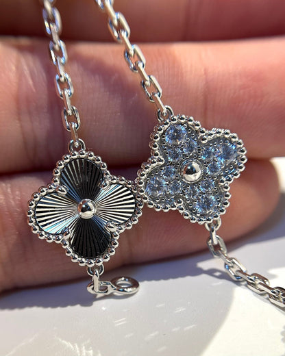 [Clover Jewelry] CLOVER 5 MOTIF LASER BRACELET COLLECTION
