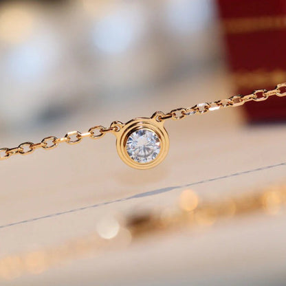 [Clover Jewelry]DAMOUR DIAMOND NECKLACE