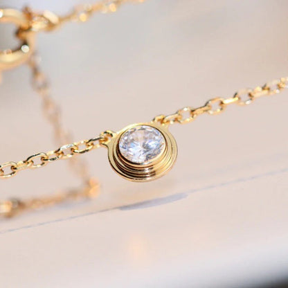 [Clover Jewelry]DAMOUR DIAMOND NECKLACE