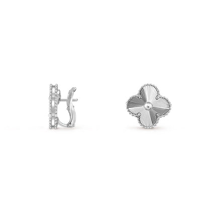 [Clover Jewelry]CLOVER SILVER 15MM MOP EARRINGS COLLECTION