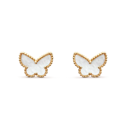 [Clover Jewelry]SWEET BUTTERFLY MOP EARSTUDS