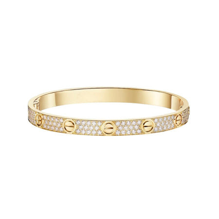 [Clover Jewelry]LOVE BRACELET 6.1MM DIAMOND-PAVED