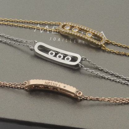 [Clover Jewelry] Move Classique pavé bracelet