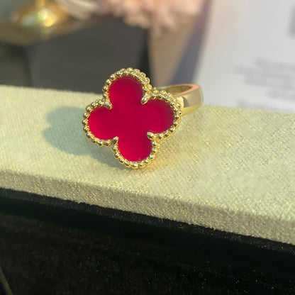 [Clover Jewelry]NEW CLOVER PINK ENAMEL RINGS