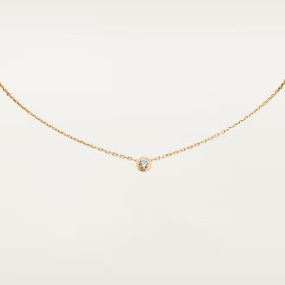 [Clover Jewelry]DAMOUR DIAMOND NECKLACE