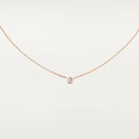 [Clover Jewelry]DAMOUR DIAMOND NECKLACE