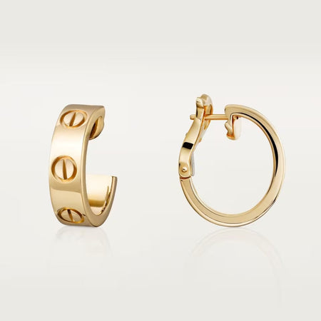 [Clover Jewelry]LOVE 5.5MM EARRINGS