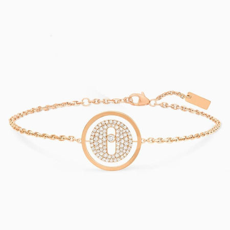[Clover Jewelry]LUCKY MOVE DIAMOND PAVED BRACELET