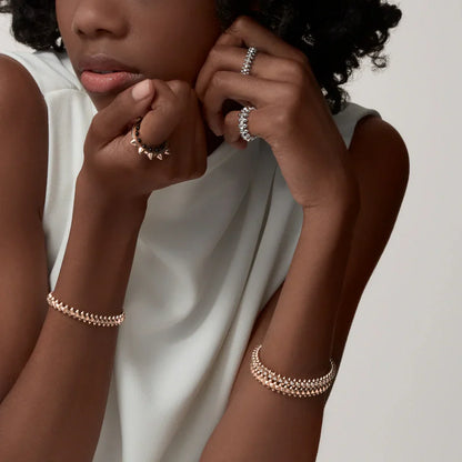 [Clover Jewelry]CLASH  BRACELET 8MM DIAMONDS