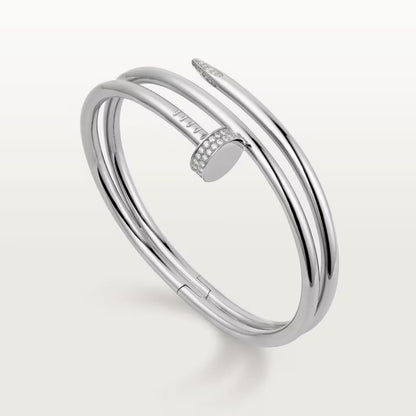 [Clover Jewelry]JUSTE BRACELET 3.5MM DOUBLE ROW DIAMOND