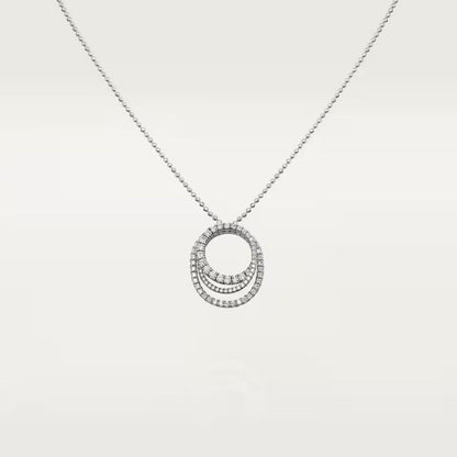 [Clover Jewelry]ETINCELLE  FULL DIAMOND NECKLACE