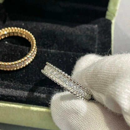[Clover Jewelry]PERLEE DIAMOND ROSE GOLD RING