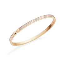 [Clover Jewelry]LIENS VIDENCE DIAMOND PAVED BRACELET