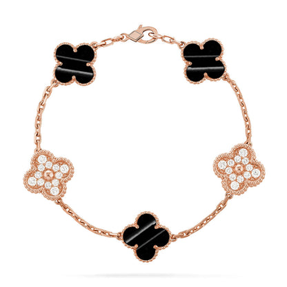[Clover Jewelry] CLOVER 5 MOTIF PULSAR STONE BRACELET COLLECTION