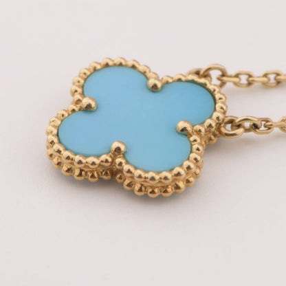 [Clover Jewelry]CLOVER 15MM VINTAGE TURQUOISE NECKLACE