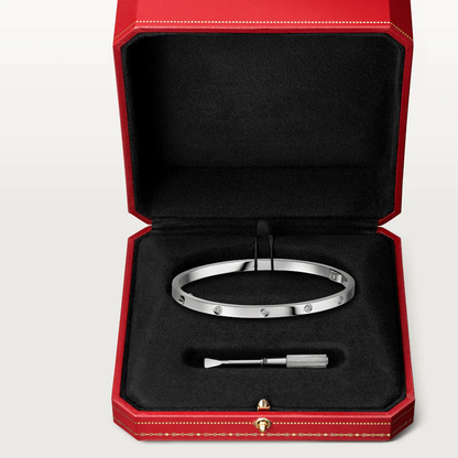 [Clover Jewelry]LOVE BRACELET 3.65MM 10 DIAMONDS