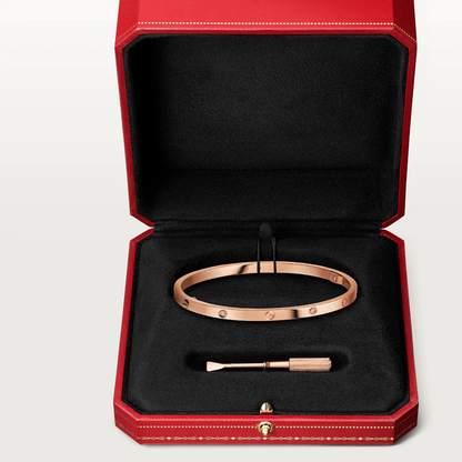 [Clover Jewelry]LOVE BRACELET 3.65MM 6 DIAMONDS