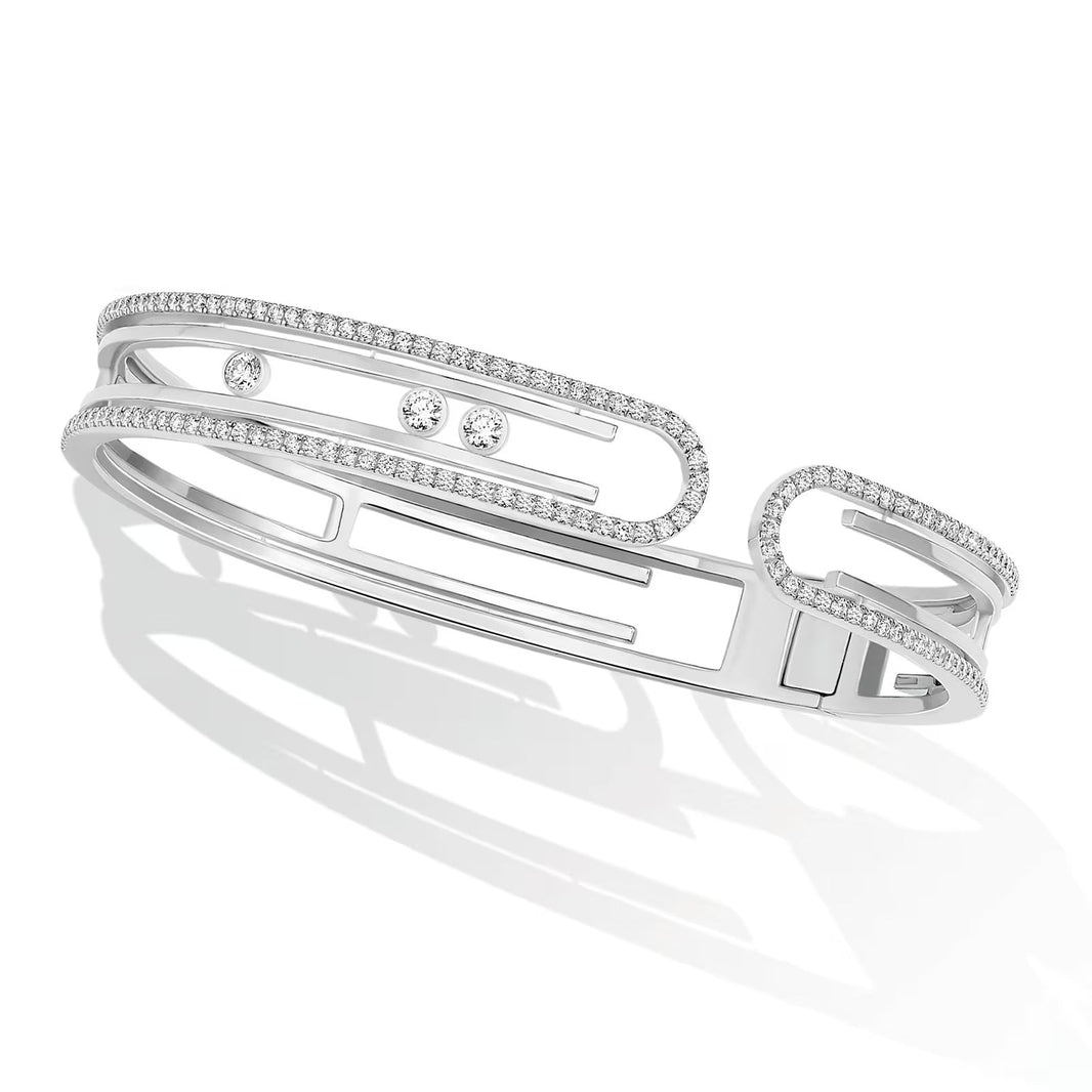 [Clover Jewelry]MOVE 10TH PAVED DIAMOND BRACELET