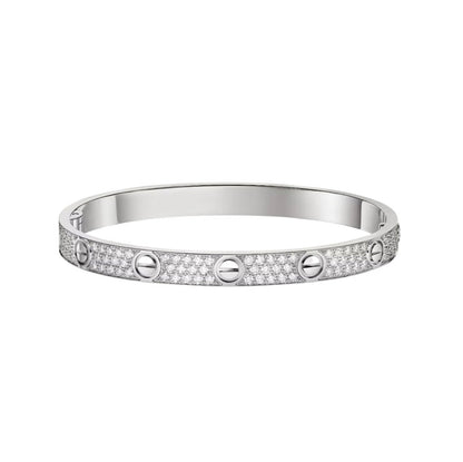[Clover Jewelry]LOVE BRACELET 6.1MM DIAMOND-PAVED