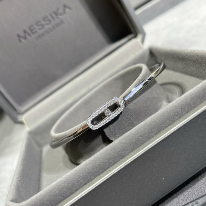 [Clover Jewelry]Move Uno pavé flex bangle medium