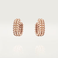 [Clover Jewelry]CLASH 9.2MM DOUBLE ROW EARRINGS