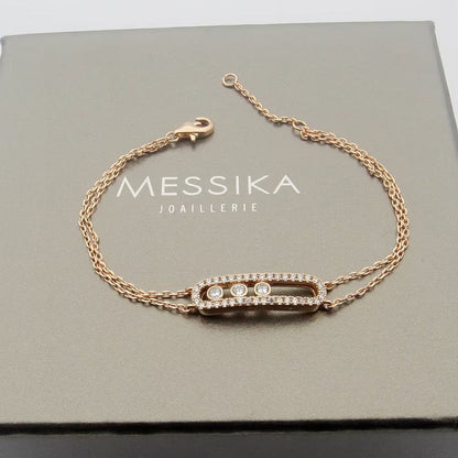 [Clover Jewelry] Move Classique pavé bracelet