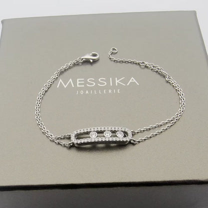 [Clover Jewelry] Move Classique pavé bracelet