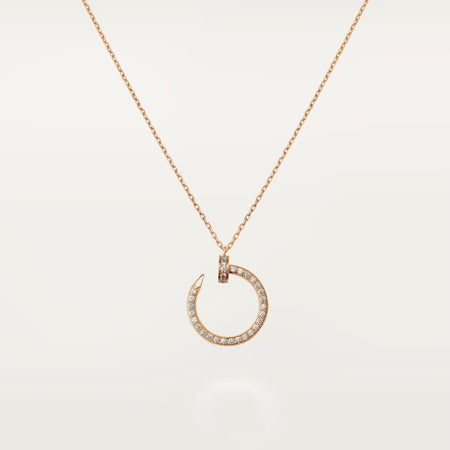 [Clover Jewelry]JUSTE NECKLACE FULL DIAMOND
