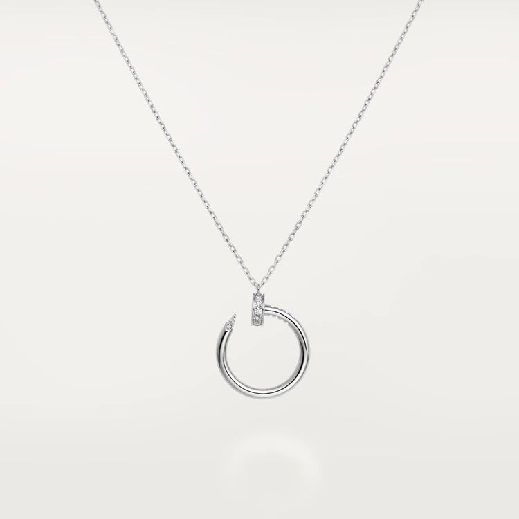 [Clover Jewelry]JUSTE NECKLACE SILVER