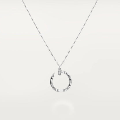 [Clover Jewelry]JUSTE NECKLACE SILVER