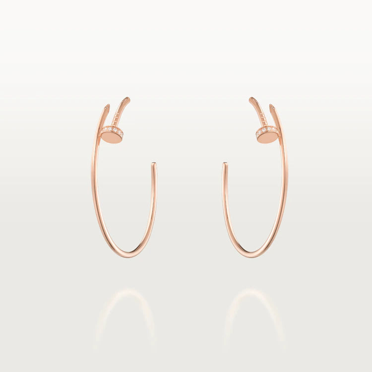 [Clover Jewelry]JUSTE EARRINGS DIAMONDS 1.8MM