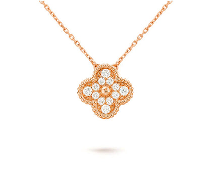 [Clover Jewelry] CLOVER 15MM SINGLE FLOWER NECKLACE COLLECTION