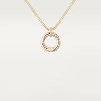 [Clover Jewelry]TRINITY MEDIUM  DIAMONDS NECKLACE