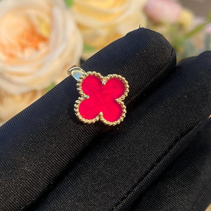 [Clover Jewelry]NEW CLOVER PINK ENAMEL RINGS