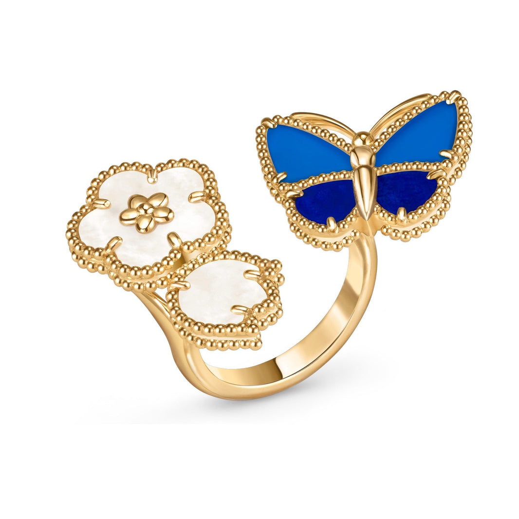[Clover Jewelry]LUCKY SPRING BUTTERFLY OPEN-FACE RINGS