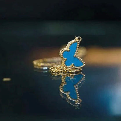 [Clover Jewelry]BUTTERFLY TURQUOISE BUTTERFLY BRACELET