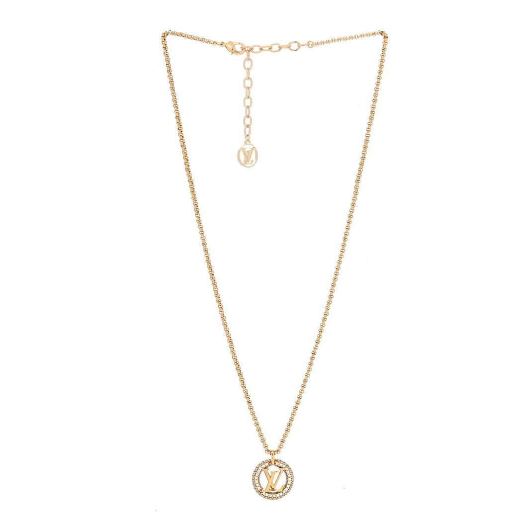 [Clover Jewelry]BY NIGHT DIAMOND PAVED NECKLACE