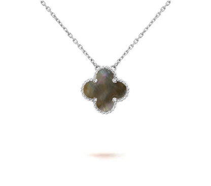 [Clover Jewelry] CLOVER 15MM NECKLACE SILVER COLLECTION