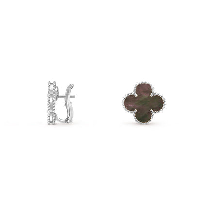 [Clover Jewelry]CLOVER SILVER 15MM MOP EARRINGS COLLECTION