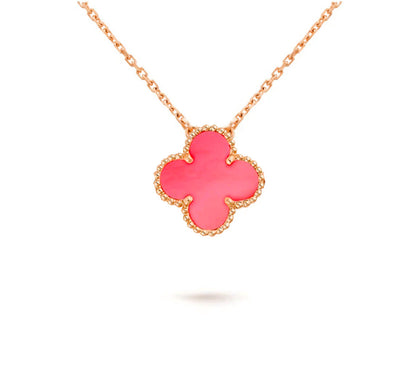 [Clover Jewelry] CLOVER 15MM SINGLE FLOWER NECKLACE COLLECTION