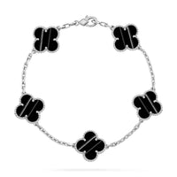 [Clover Jewelry]Clover 5-Motif & LOVE Unlimited Bracelet Set