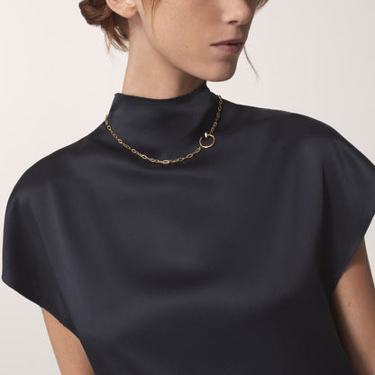 [Clover Jewelry]JUSTE NECKLACE FULL DIAMONDS