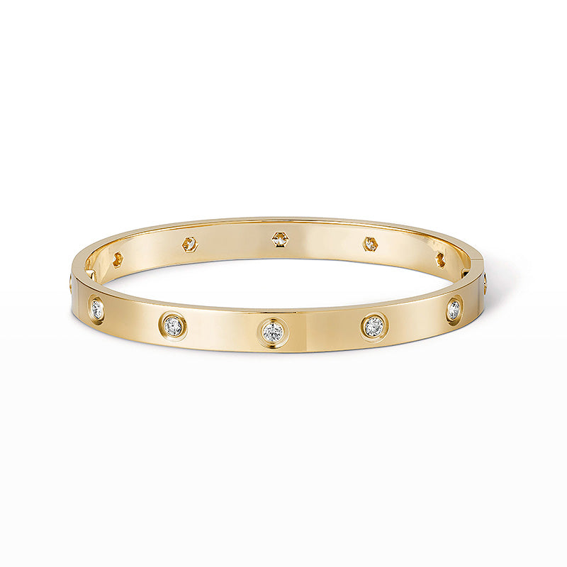 [Clover Jewelry]LOVE BRACELET 6.1MM 10 DIAMONDS