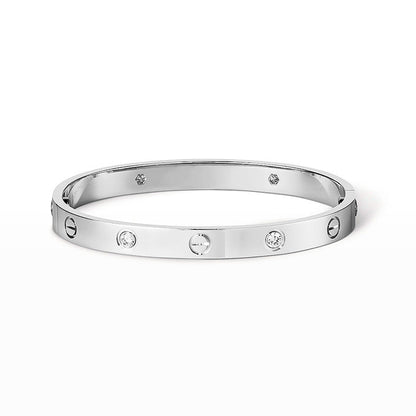 [Clover Jewelry]LOVE BRACELET 6.1MM 4 DIAMONDS