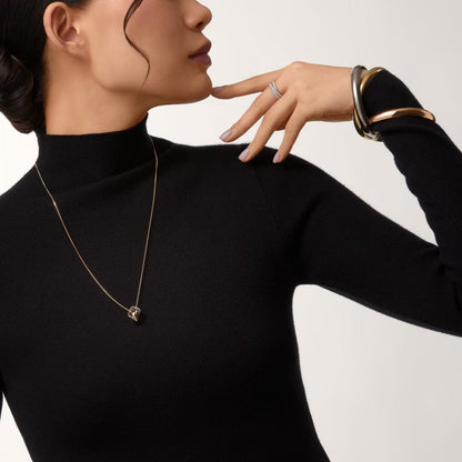 [Clover Jewelry]TRINITY CUSHION NECKLACE COLLECTION